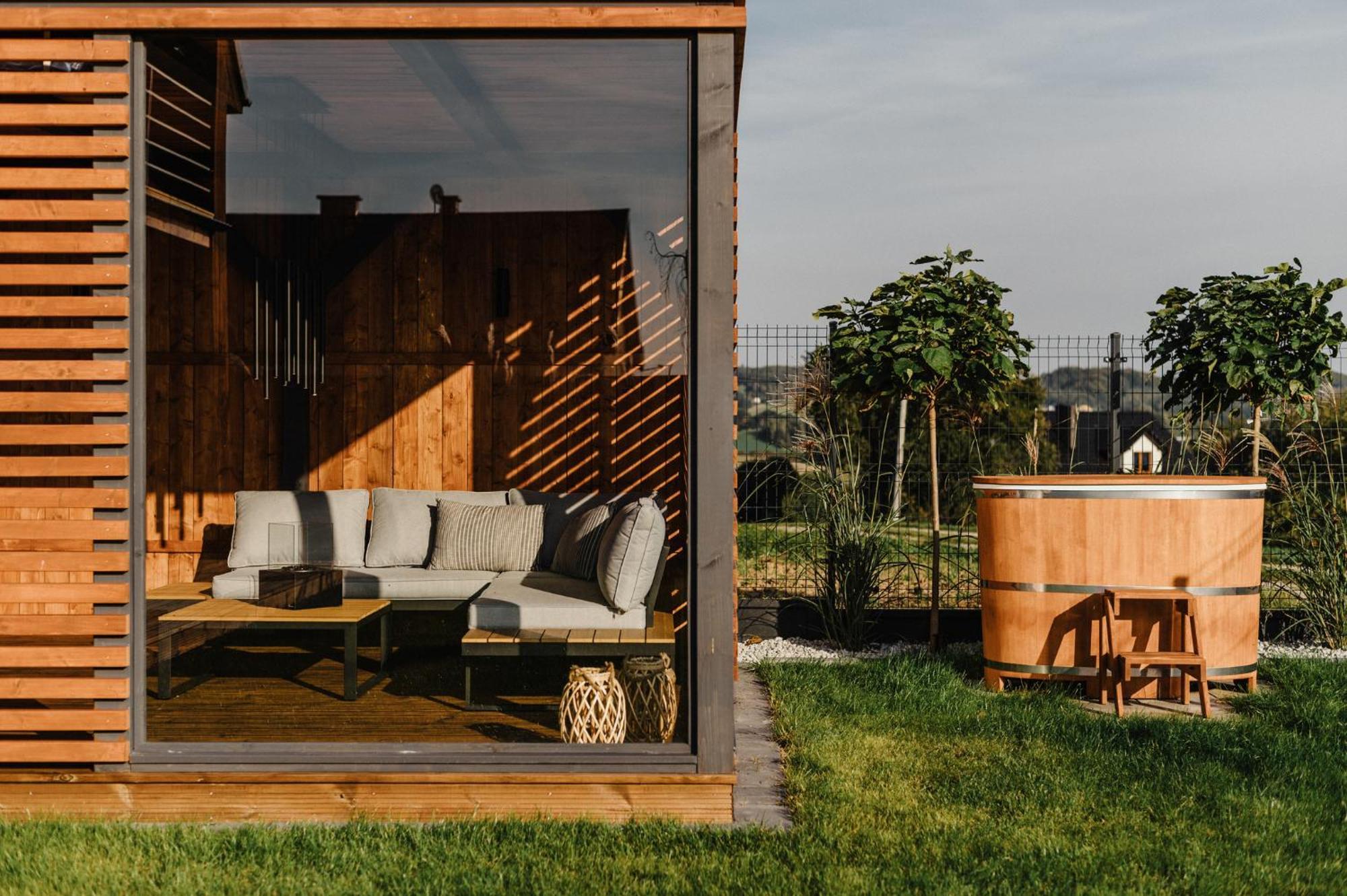 Domek Na Kaszubach Z Jacuzzi I Sauna, Jezioro, Las, Kaszuby, Widokownia Bukowinki ชเมียวล์โน ภายนอก รูปภาพ